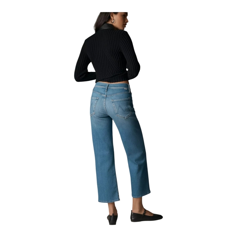 Mother The Mid Rise Rambler Zip Ankle Piece By Piece Wash NWT - Picture 3 of 13